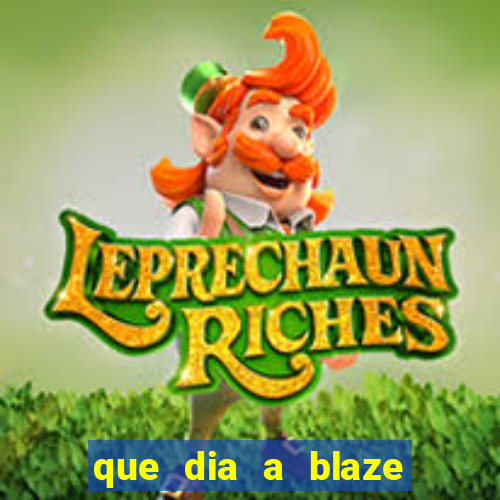 que dia a blaze paga o cashback